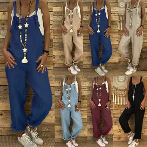 Wander Free Relaxed Overall Jumpsuit