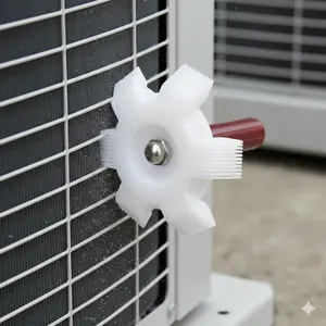 Professional A/C Fin Comb Straightener Tool: Durable, Corrosion-Resistant Coil Repair Kit for Car & Home AC Systems. Multi-Function Industrial-Grade Maintenance Set for Efficient Evaporator, Condenser & Radiator. Single or 2-Pack Options.