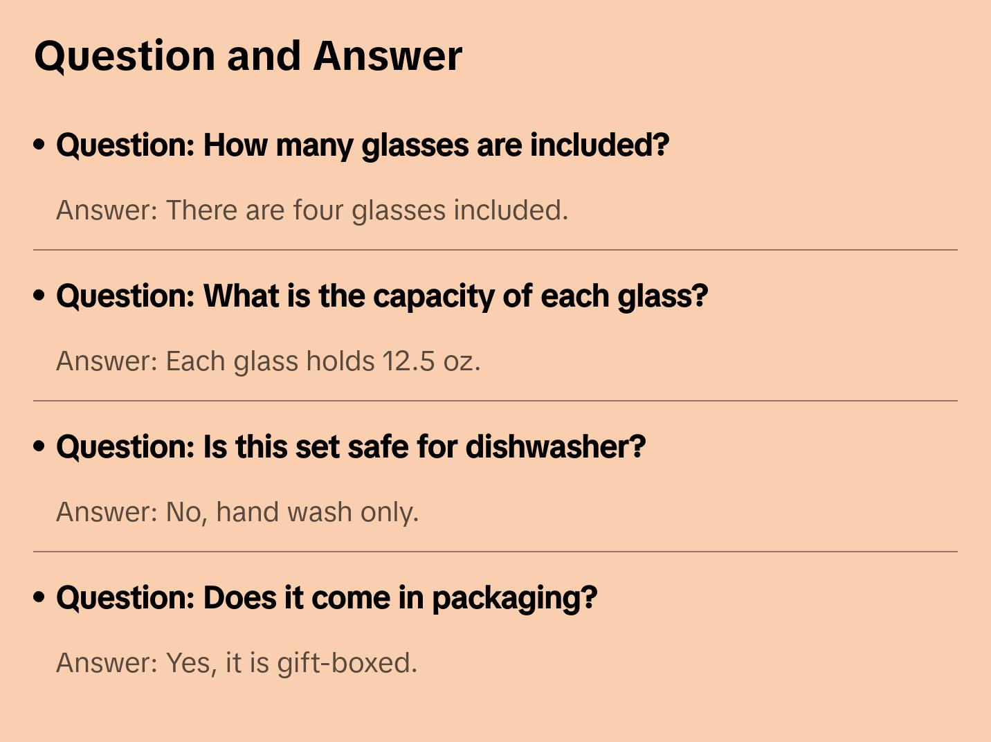 La Vie Parisienne Drinking Glasses, Set of 4