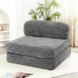 ZYLUMI Modern Lightweight Modular Single Sofa - Certified Foam and Fabric Cushion, Convertible to Sectional or Sofa Bed, Convenient Easy-Assembly, Space-Saving Design, Fast Shipping, Modern Sofa