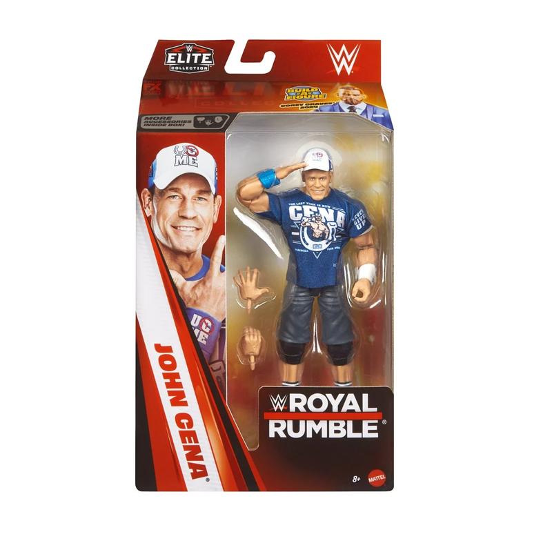 MATTEL WWE Elite Collection Premium Live Event Wave of 5 Action Figures with Iconic Accessories & Additional Building Pieces for Collectors