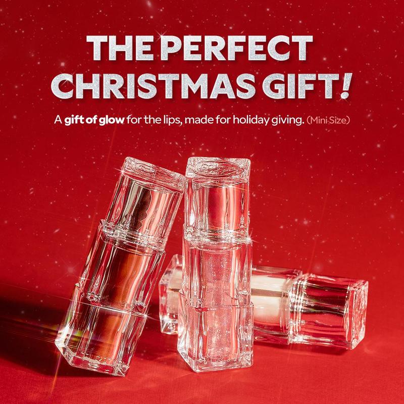 [TIRTIR Official] Lip Tint Trio Holiday Edition - 2 Lip Glosses & 1 Lip Plumper Set Limited Edition Cosmetic Lipstick Makeup Glossy