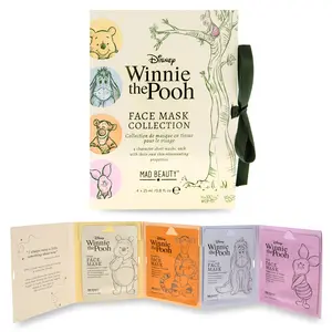 Mad Beauty Disney Winnie The Pooh Sheet Mask Collection 4x0.8oz 4x0.8oz