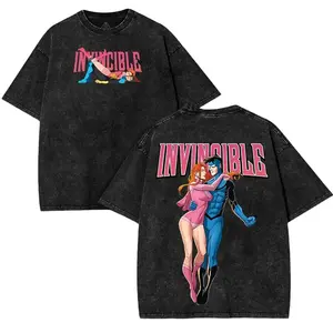 Atom Eve x Mark v2 - Invincible War Tshirt, Comics T-Shirt TV Show Comics T-shirt  Fashion Cotton, Full Colors, Full Sizes, For Men, For Women