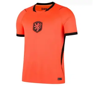 Orange Lions Soccer Jersey 2026 Style Unisex Football Shirt For Fan Sports Outdoors Athletic Tee For Him Her