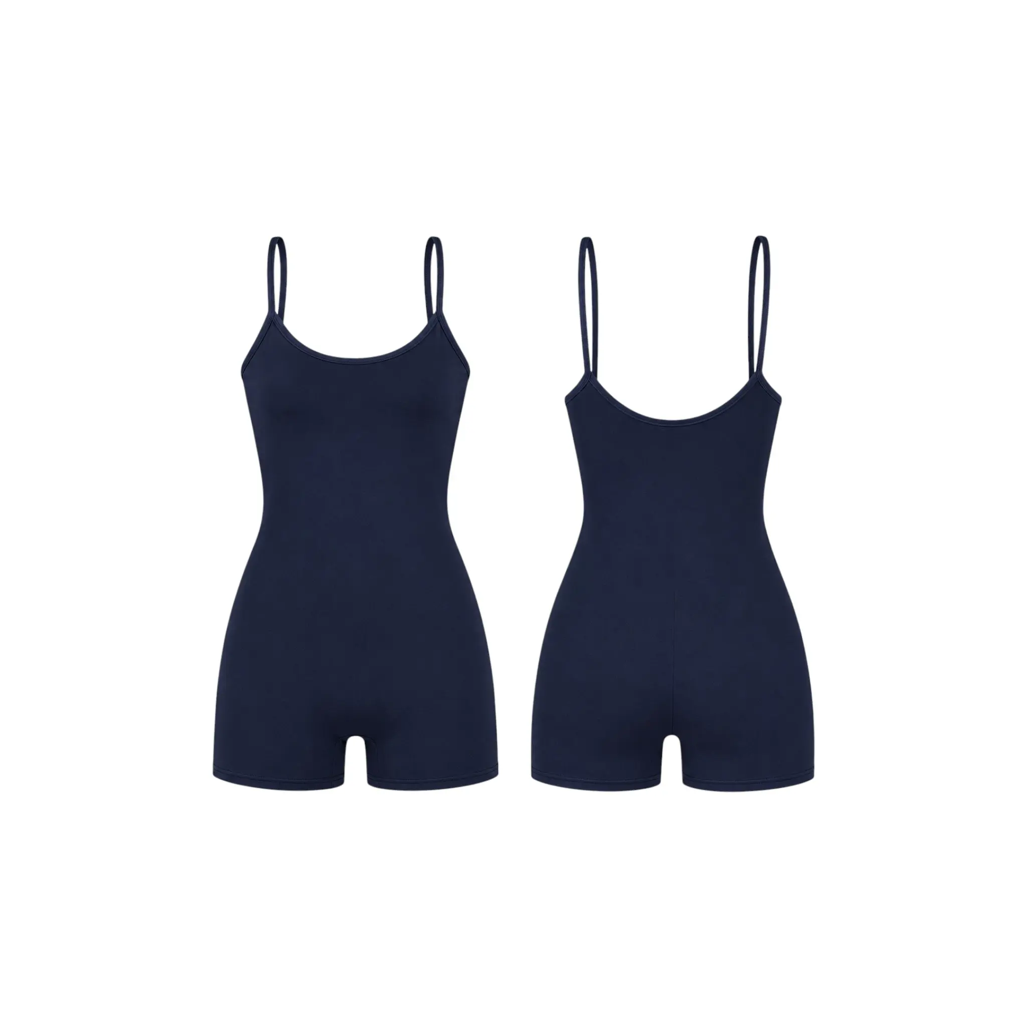 Navy Active Romper