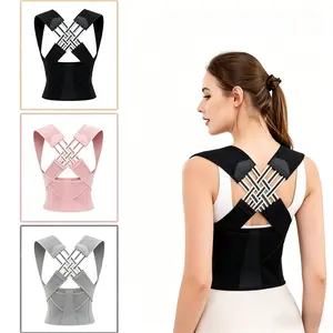 Posture Correction Waist Belt, Neutral Waist and Abdomen Shaping Belt, Back Support Shoulder Straps – Relieve Waist Discomfort, Stretch and Slim Shoulders, Slim Back, Yoga Spinal Correction – Posture Correction Support for Women and Adolescents, for Medic