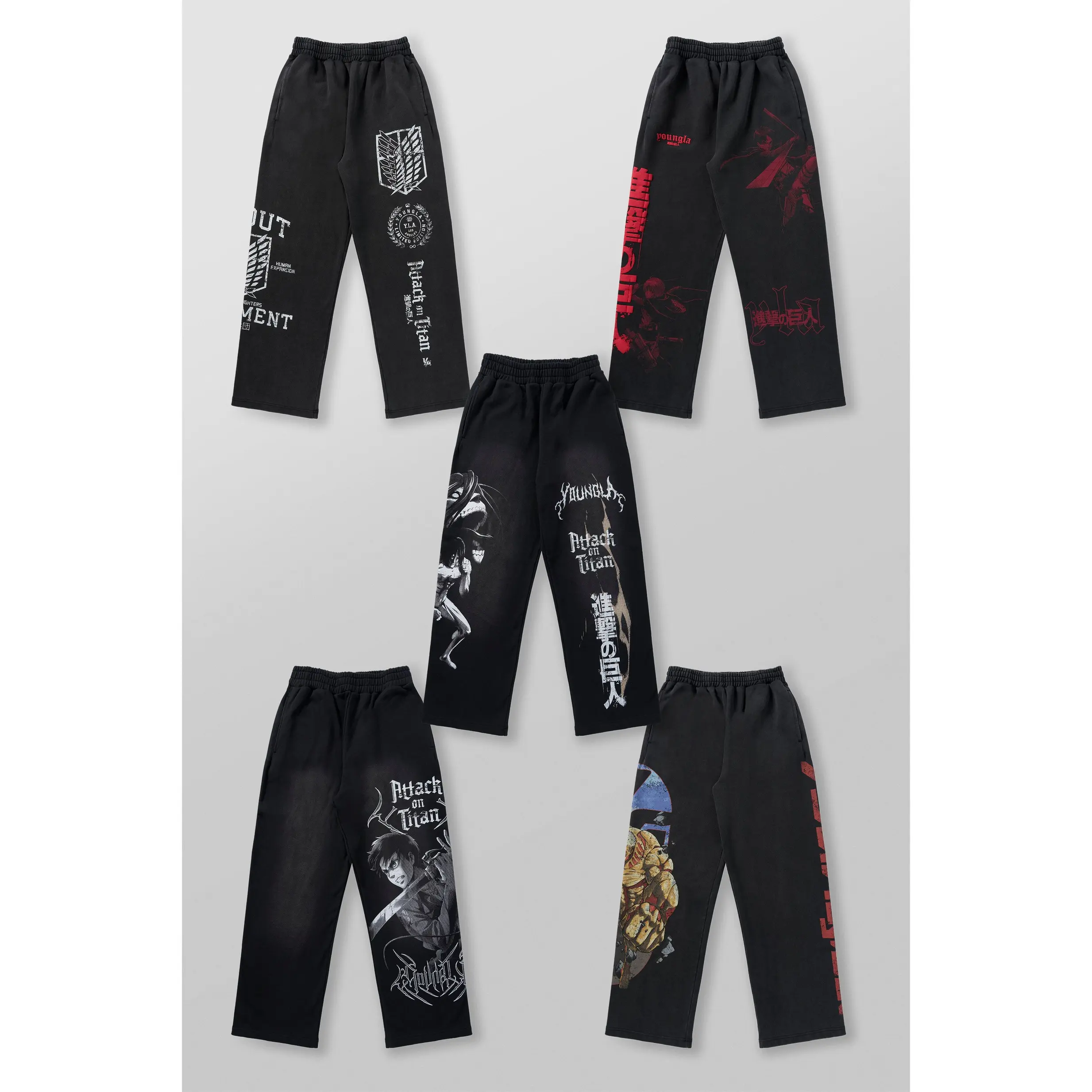 2128 - AOT©  x YLA Baggy Joggers - AUG 18th
