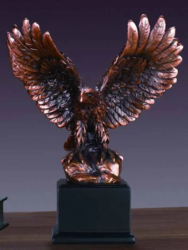 Marian Imports 51158 Eagle Sculpture - 7 x 9.5 in.