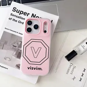 Japanese Fashion Brand visvim Phone Case Anti-Yellowing Clear Jelly iPhone Case 17-12 Slim Soft TPU Shockproof Scratch-Resistant Cover Trendy Colors Ultra Lightweight for Daily/Travel/Work Use