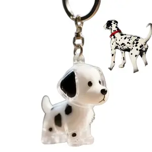 Dog Hair Collector Keychain Charm Memorial Storage Box, Transparent Bottle for Pet Hairs Keychain, Pets Fur Keepsake Keyring for Collecting Hair, Portable Pet Memory Capsule(11)