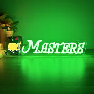 golf neon sign, Masters tournament sign, Golf lover gift, Golf club decor, golfer gift, Golf Party decor, Father's Day Gifts, Led Neon Sign