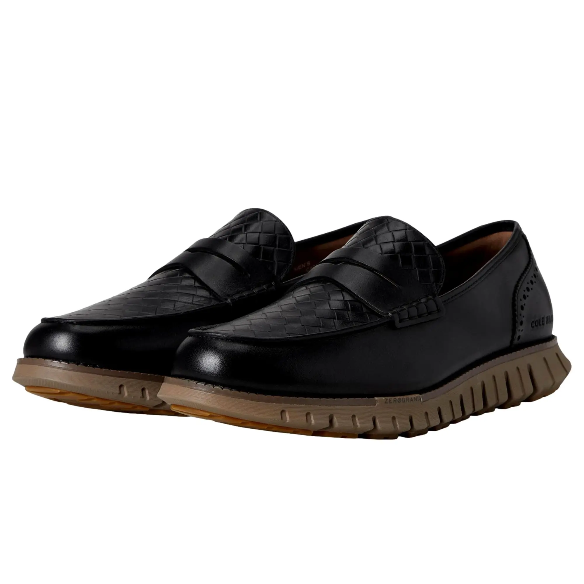 Cole Haan Zerogrand Remastered Penny Loafer Black Stamped  display picture 1