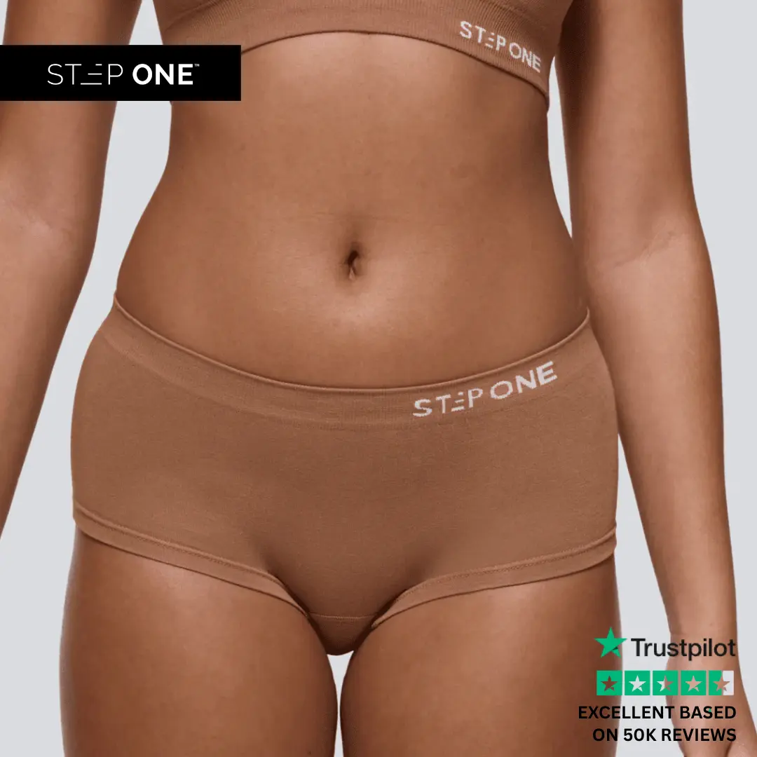 Women's Seamless Boyleg Panties, Soft Bamboo Viscose with Second Skin Fit, Breathable No-Show Activewear for Yoga & Gym, Nude Tone, Yoga Gym Activewear, Undies