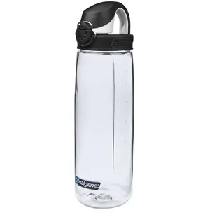 Nalgene  24 oz OTF Sustain Clear Bottle with Black Cap