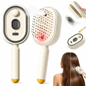 2026 Wireless Steam Hair Straightener Brush,Steam Styling Comb, Anti-Static Hot Brush to Reduce Frizz & Nourish Damaged Hair