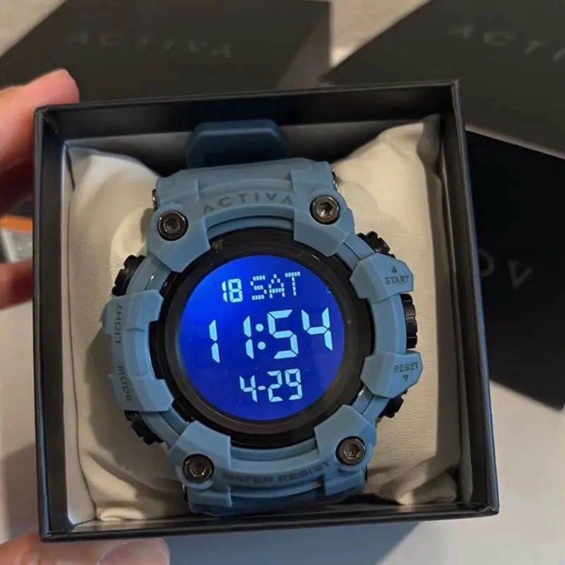 Activa Kadron X Invicta Digital Men's Watch - 53mm, Blue