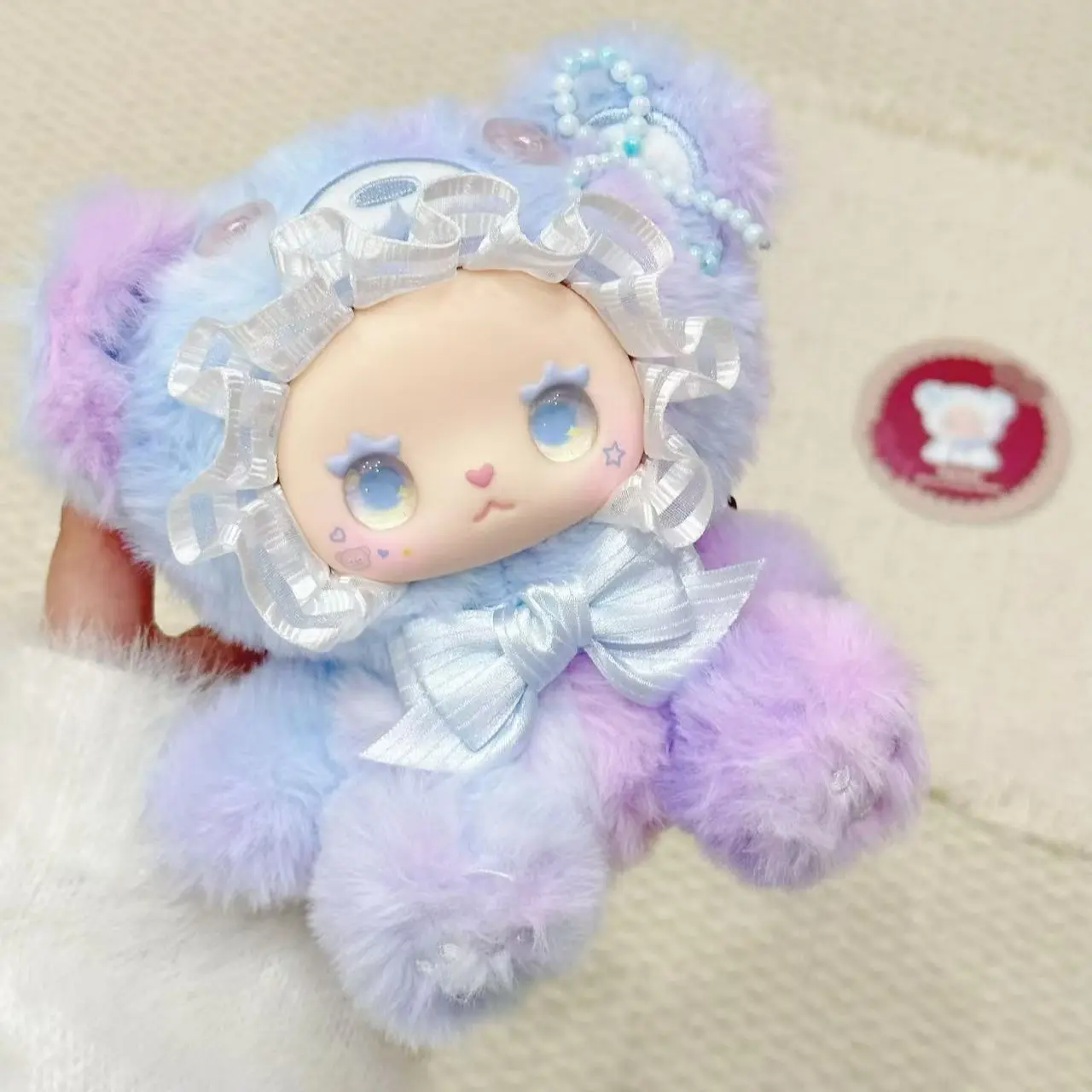 （015）BB3-Lovely Emma Bear Alliance Series Blind Boxes Soft Plush Collectibles (Hidden Style Probability72:1)