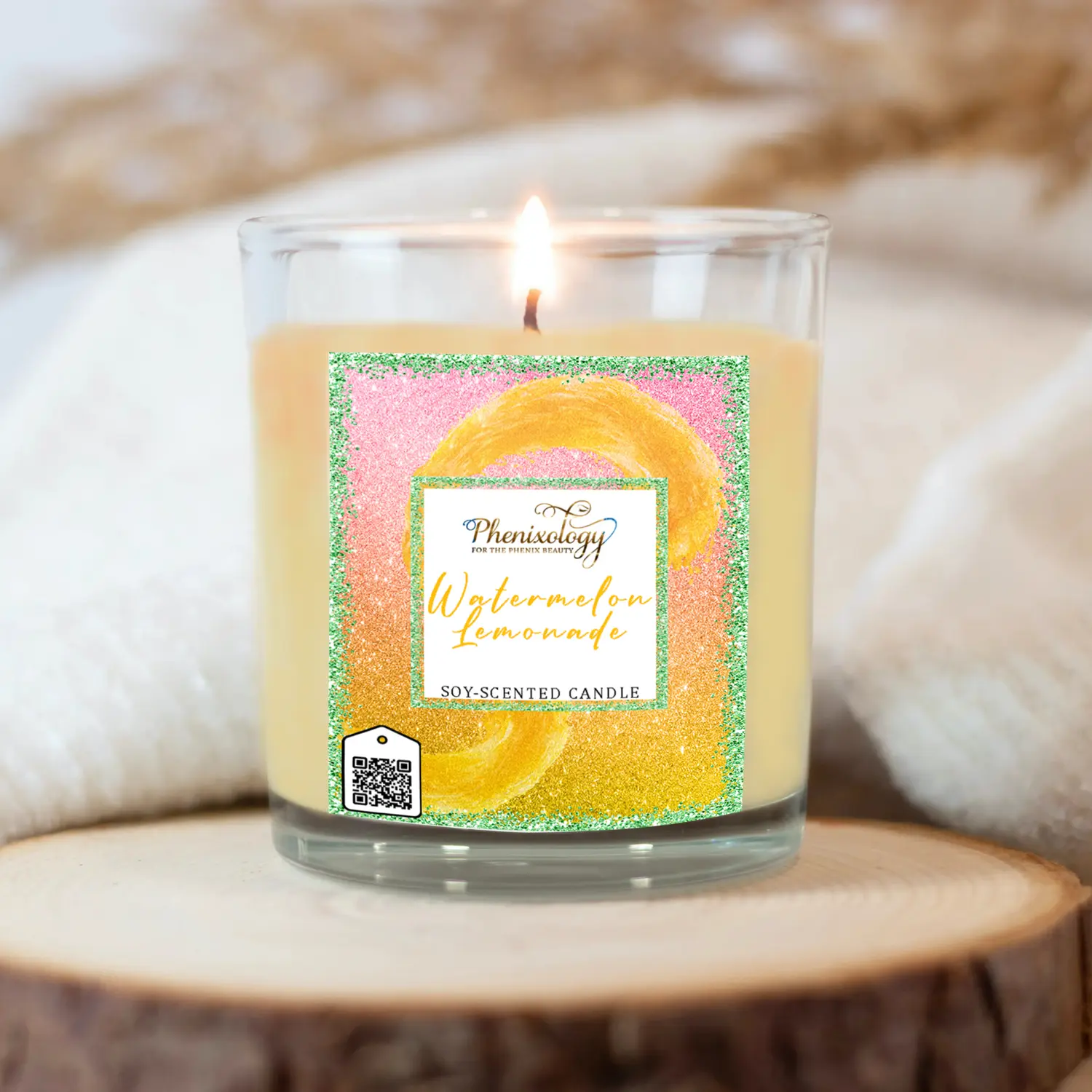 Watermelon Lemonade Soy Candle