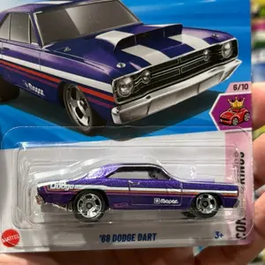 Purple Dodge Dart diecast car Purple Dodge Dart diecast car