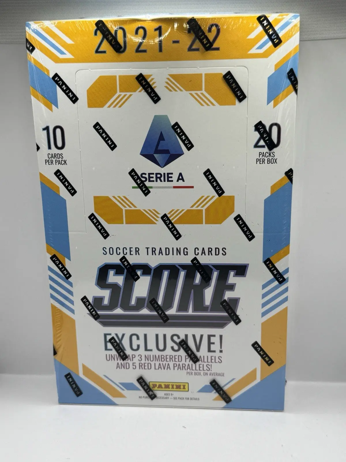 2021-22 Panini Score Serie A Italian Soccer Retail Box - Factory Sealed