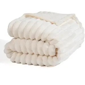 Ultra Soft Fleece Throw Blanket - Lightweight Cozy Plush Microfiber for Couch, Bed & Travel - Warm -Season Decorative Blanket 50"x60", Machine Washable