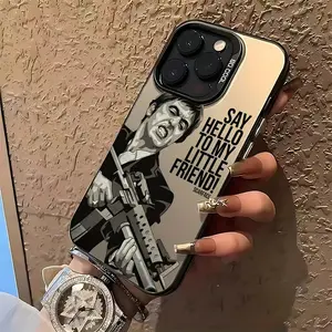 Scarface "Say Hello To My Little Friend!"Print Phone Case / iPhone 17 Pro Max / iPhone 16 Pro Max / iPhone 15 Pro Max / iPhone 14 Pro Max / iPhone 13 Pro Max / Galaxy S26 Ultra / Galaxy S25 Ultra / Galaxy S24 Ultra / Galaxy S23 Ultra / Galaxy S22 Ultra