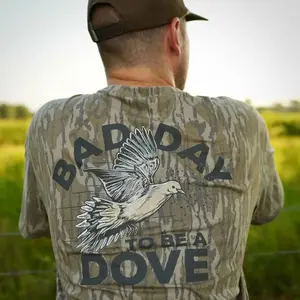 Mossy Oak Bad Day To Be A Dove  , Bottomland Camo, Hunting Season Shirt, Hunting Shirt, Gift for Dad, Gift For him