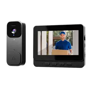 2026 new X7 No WiFi Video Doorbell with Screen – Wireless Doorbell Camera,No Monthly Fees No App,Two-Way Talk, Night Vision，Easy Install, Easy Use!