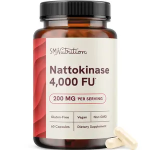 Nattokinase Supplement 4000 FU | Supports Healthy Circulation and Maintains Fibrin Levels | Nattokinase 4000 FU per Serving | Derived from Natto | Vegan & Non-GMO | 60 Capsules (1 Month Supply)