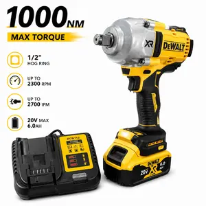 DeWalt DCF900 20V Max XR Brushless Impact Wrench 1/2 Inch Anvil High Torque Professional Grade Cordless Tool Power Tool