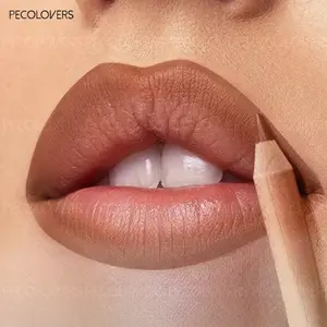 Matte Waterproof Sweatproof Lip Liner Multi-Color Correcting Lip Pencil Plumping Glazed Nude Lipstick Pen Lip Liner Pencils