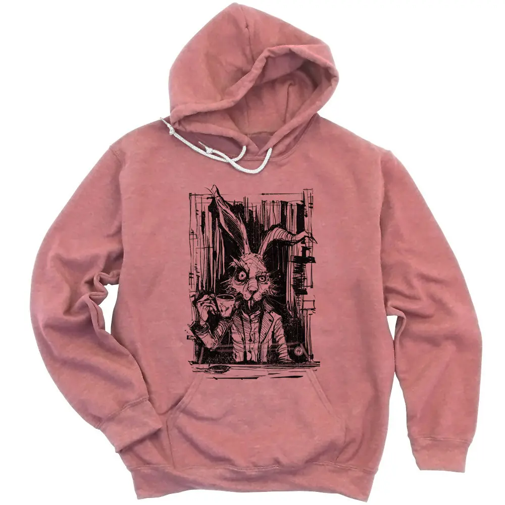 March Hare Tea Time: A Caffeinated Delight Hoodie