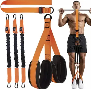 Pull Up Assistance Band, 1 Set Adjustable Weight Knee Support Strength Training Equipment for Home Gym Workout, Stretch Rope, Workout Straps, At Home Gym Equipment