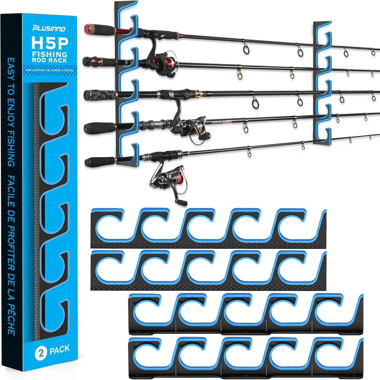 2 Pack hold up 10 rods