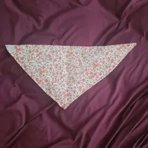 Pink Flower Bandana
