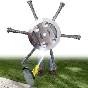 Steel Wire Grass Cutter Head, Weed Trimmer Head, String Trimmer Replacement Head, Lawn Mower Blade, Durable Cutting Tool