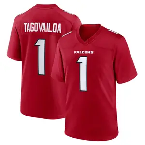 Unisex Football Falcons Team Tagovailoa New Team Game Jersey - Legacy Green - Red
