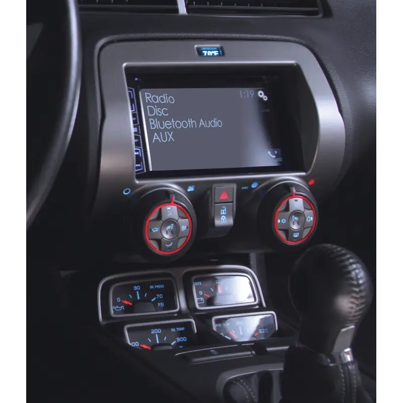 PAC Audio PAC-RPK5GM4102 Integrated Car Stereo Radio Installation Kit with HVAC Knobs for Camaro