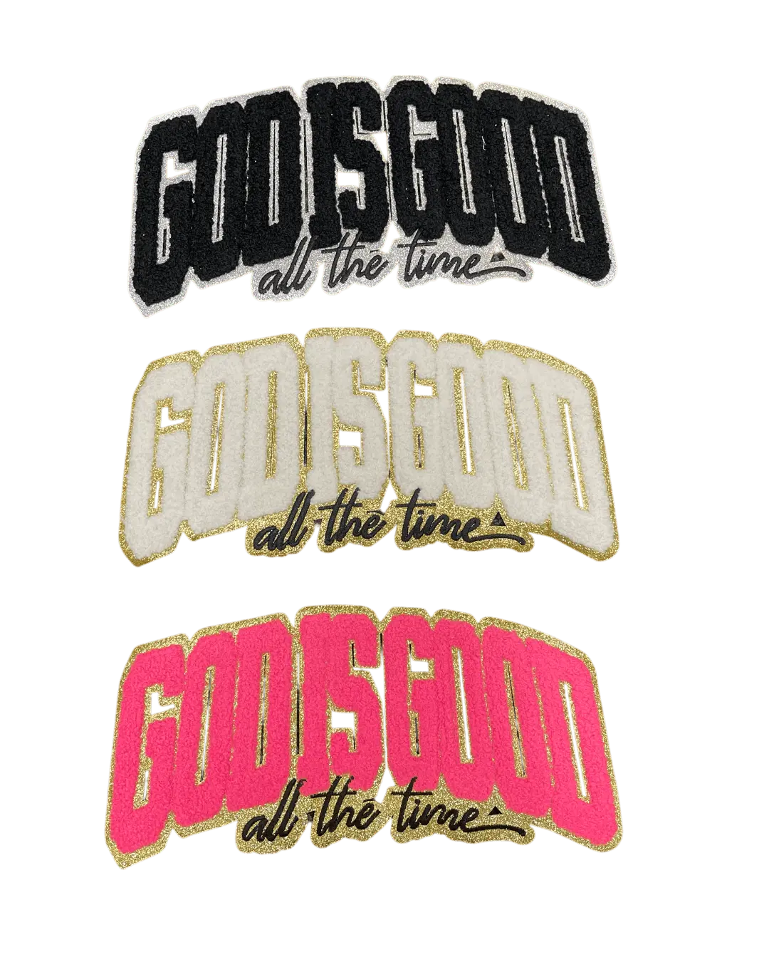 God is good religious Patch, Iron-On Embroidery Accessory for Sewing & Fabric Projects