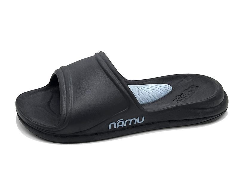 NAMU SL01: Engineered for Recovery, Massaging Footbed, Total Support, Biodegradable Soleic® Material, Unisex Design, True to Size, Ideal for Post-Activity Comfort