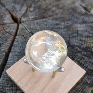 Clear Quartz Crystal Sphere