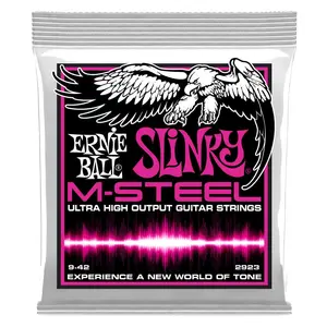 Super Slinky M-Steel Electric Guitar strings 9-42