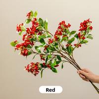 Red [The picture shows 3 pieces]/8 flowers