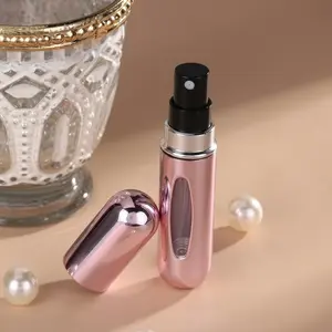 Mini refillable perfume portable spray perfume bottle refillable perfume spray, replenish pump box for travel and going out