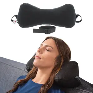 Sleep Log Bone Shaped Chiropractic Neck and Back Pillow for Cervical Support, Adjustable Firmness - Travel or Use at Home