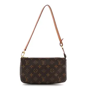 Pre-owned Louis Vuitton Monogram Canvas Shoulder Bags Monogram Pochette Accessories NM