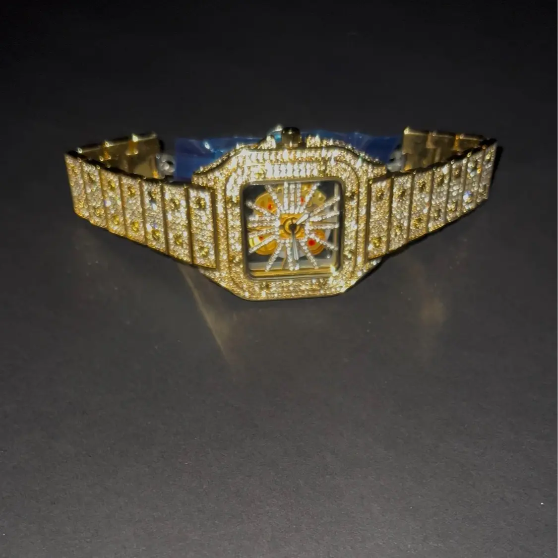 VVS Skeleton Watch--Diamond tested Approved