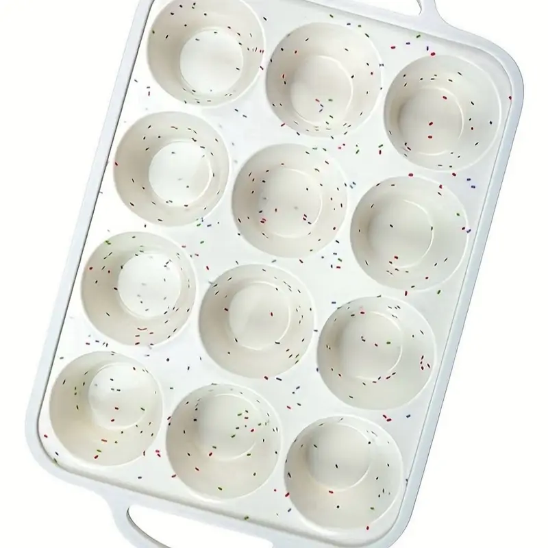 Circle Silicone Mold for Cupcakes or Other Round Desserts