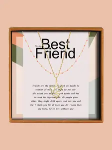 Hollow Out Pigeon Design Pendant Necklace & Gift Card with Gift Box, Elegant Necklace for Women for Party, Daily Clothing Decor, Trendy All-match & Exquisite Jewelry for Gift